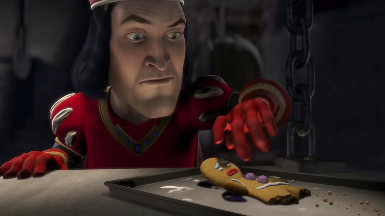 Shrek Movie 1 - The Muffin Man & Mirror cover